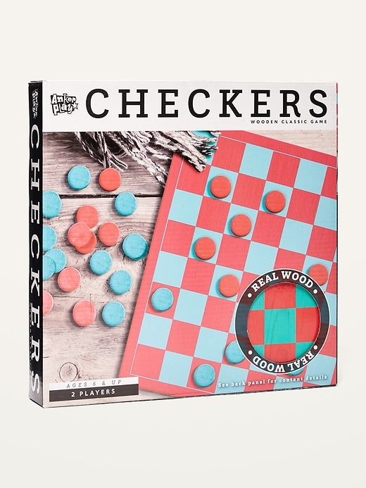 View large product image 1 of 2. Anker Play Checkers Game for Kids