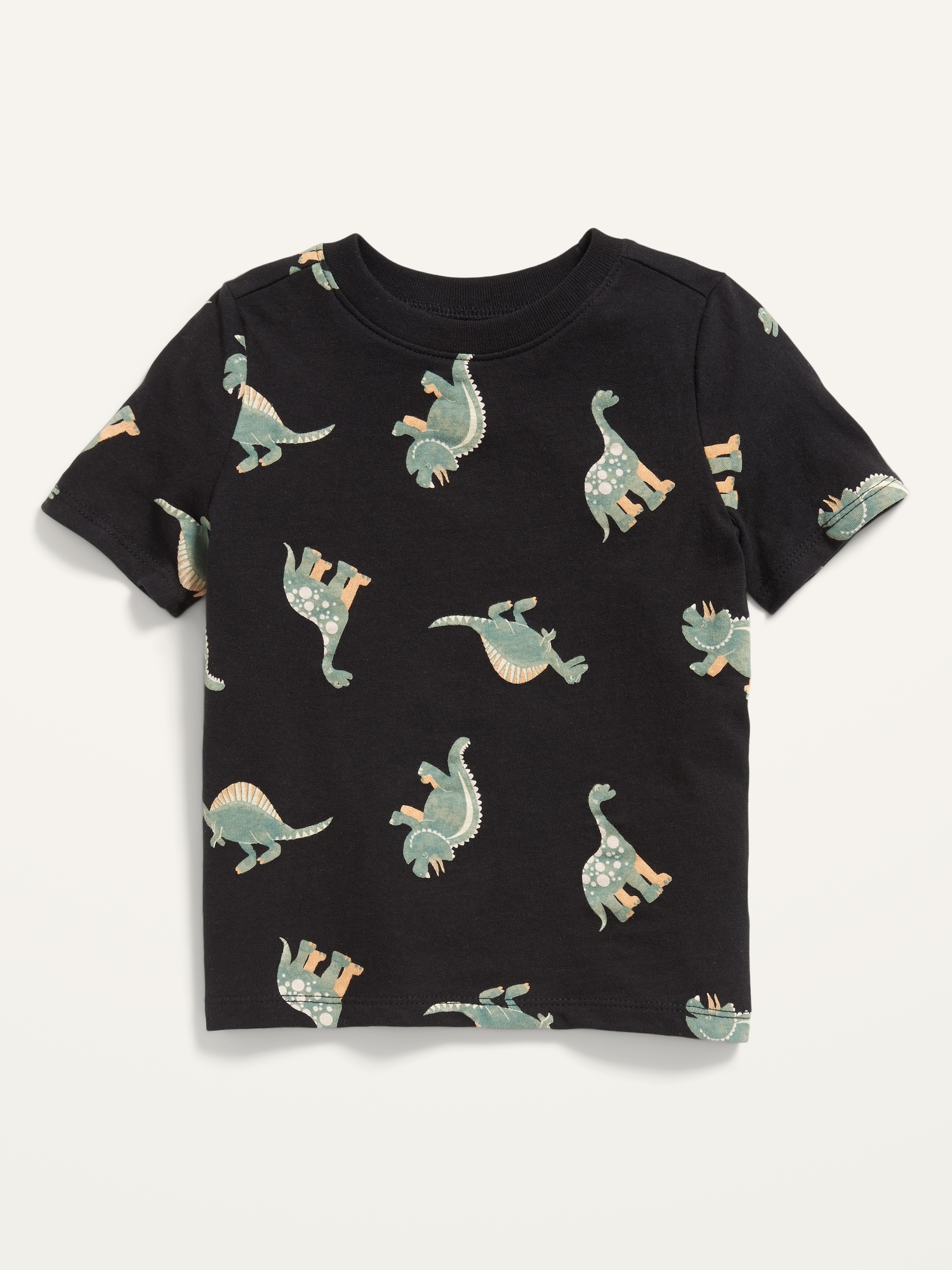 Unisex Dinosaur-Print Crew-Neck Tee for Toddlers | Old Navy