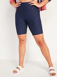 high waisted biker shorts old navy