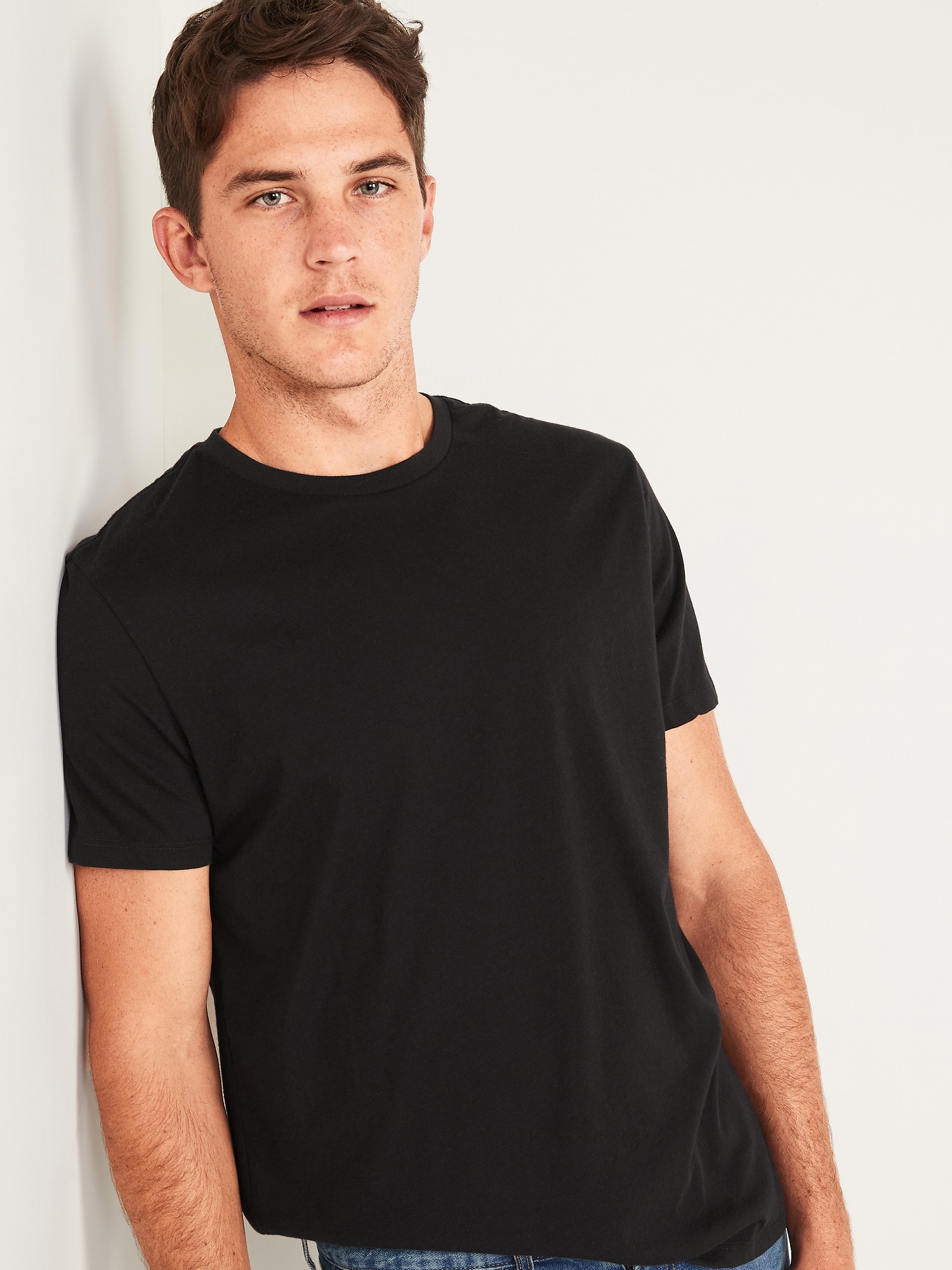 Soft-Washed Crew-Neck T-Shirt for Men