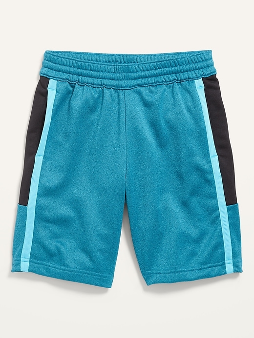 View large product image 1 of 1. Go-Dry French Terry Performance Shorts For Boys