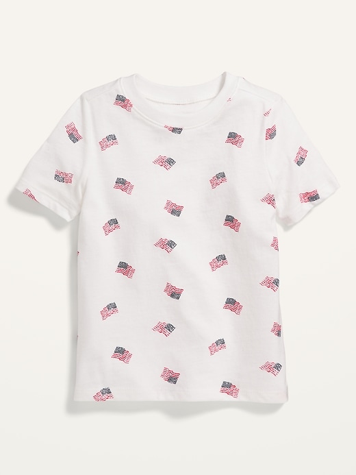 View large product image 1 of 2. Unisex Americana T-Shirt for Toddler