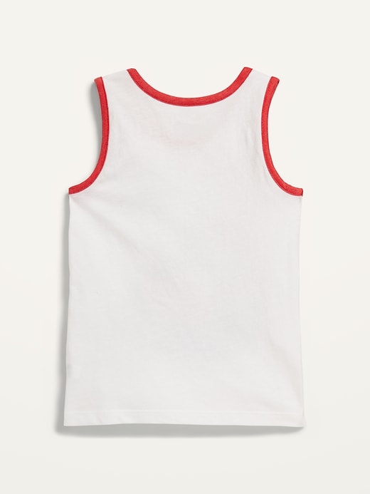 View large product image 2 of 2. "Go USA!" Pocket Tank Top for Toddler Boys