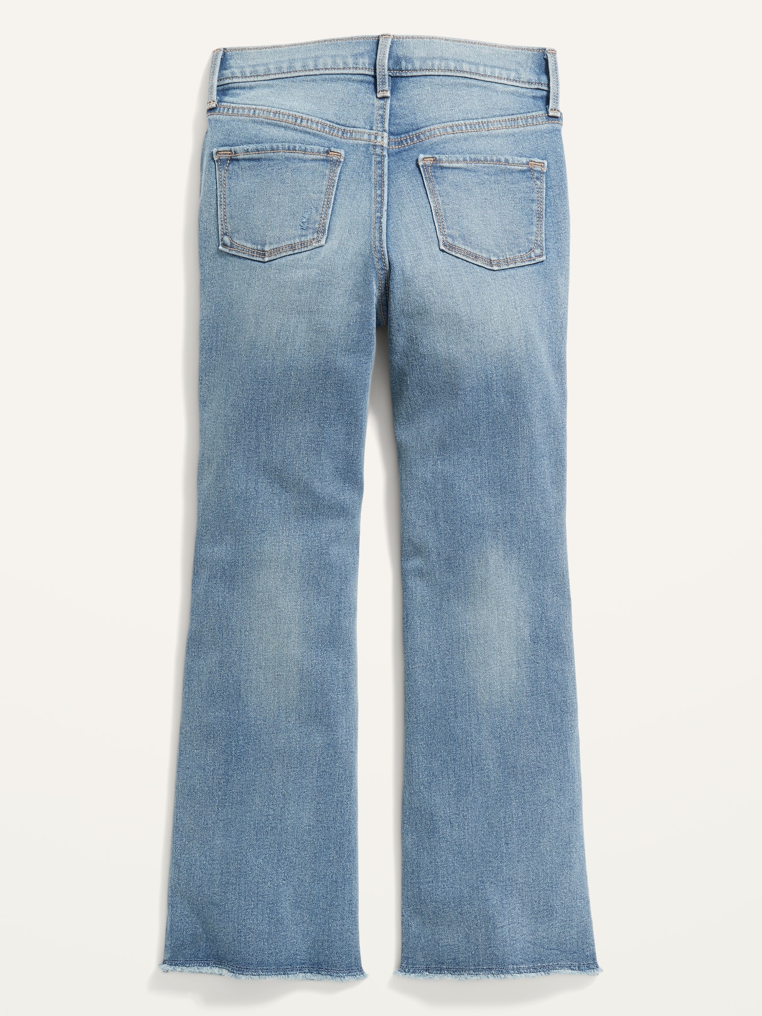Built-In Tough High-Waisted Flare Jeans for Girls | Old Navy