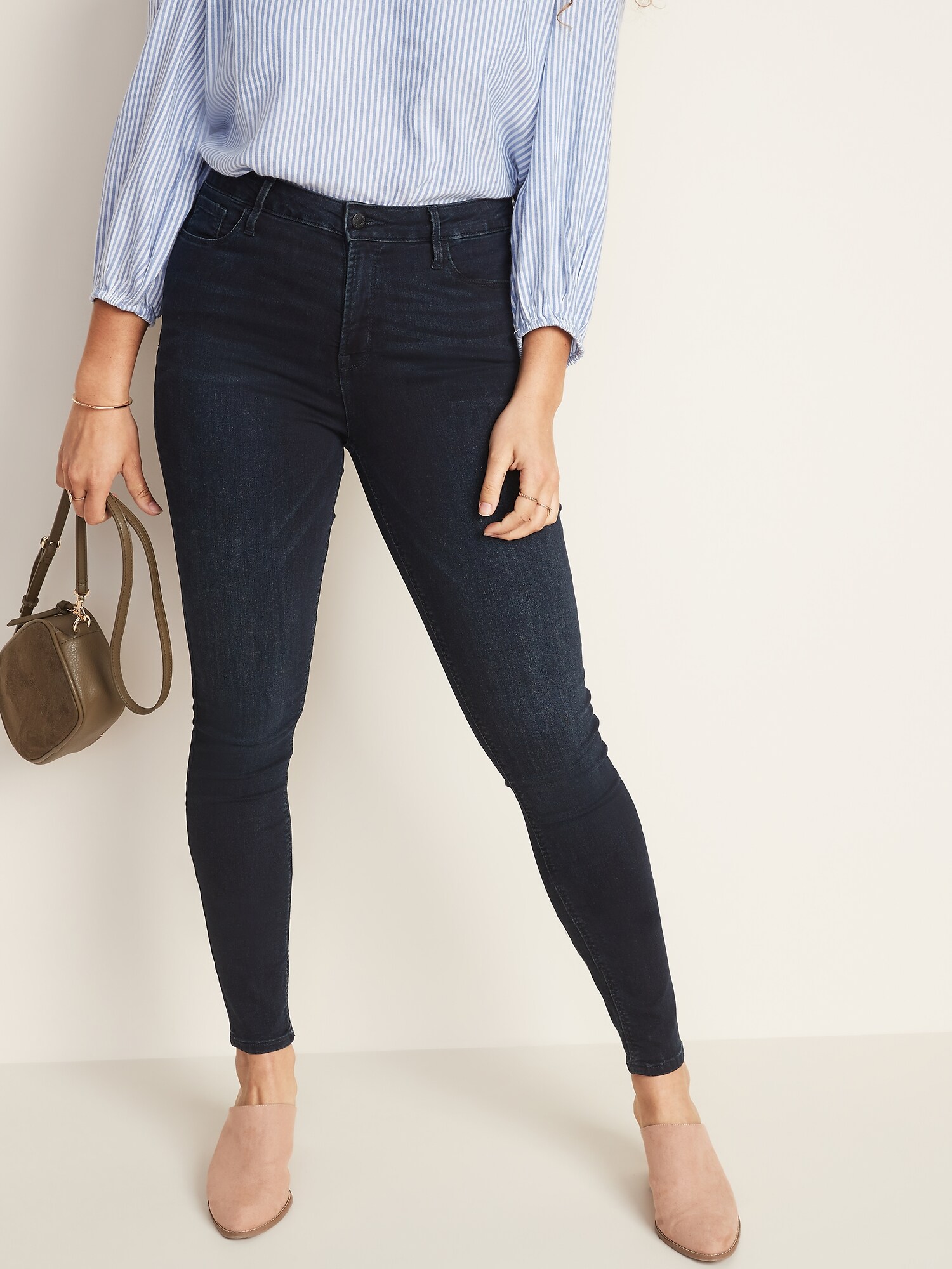 High Waisted Rockstar Super Skinny Jeans For Women Old Navy