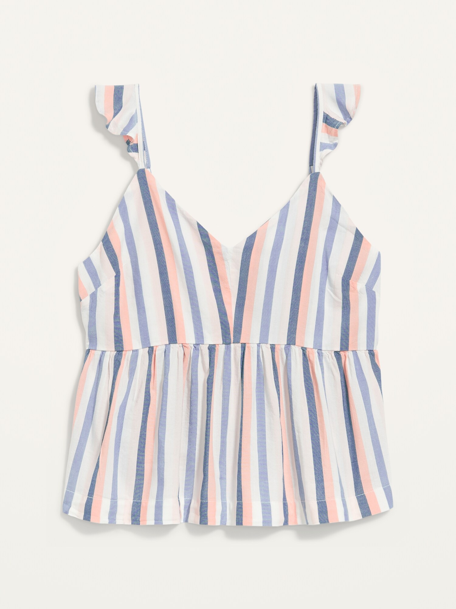 Soft-Woven Flutter-Sleeve Cami Pajama Top for Women | Old Navy