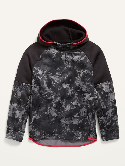 Techie Fleece Printed Pullover Hoodie For Boys Old Navy
