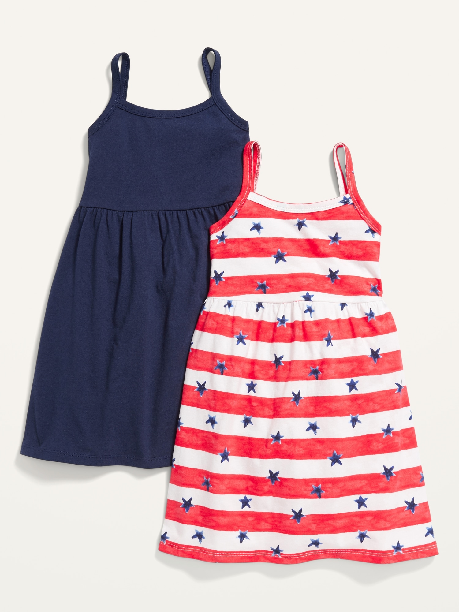 Jersey-Knit Cami Dress 2-Pack for Toddler Girls