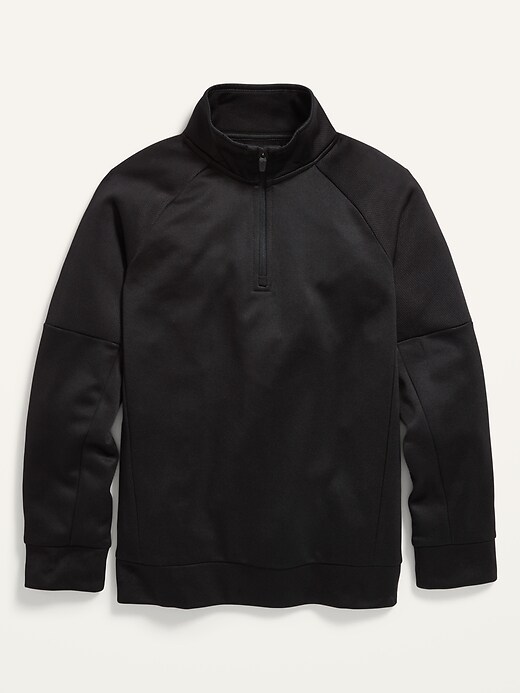 Techie Fleece Quarter-Zip Sweatshirt For Boys