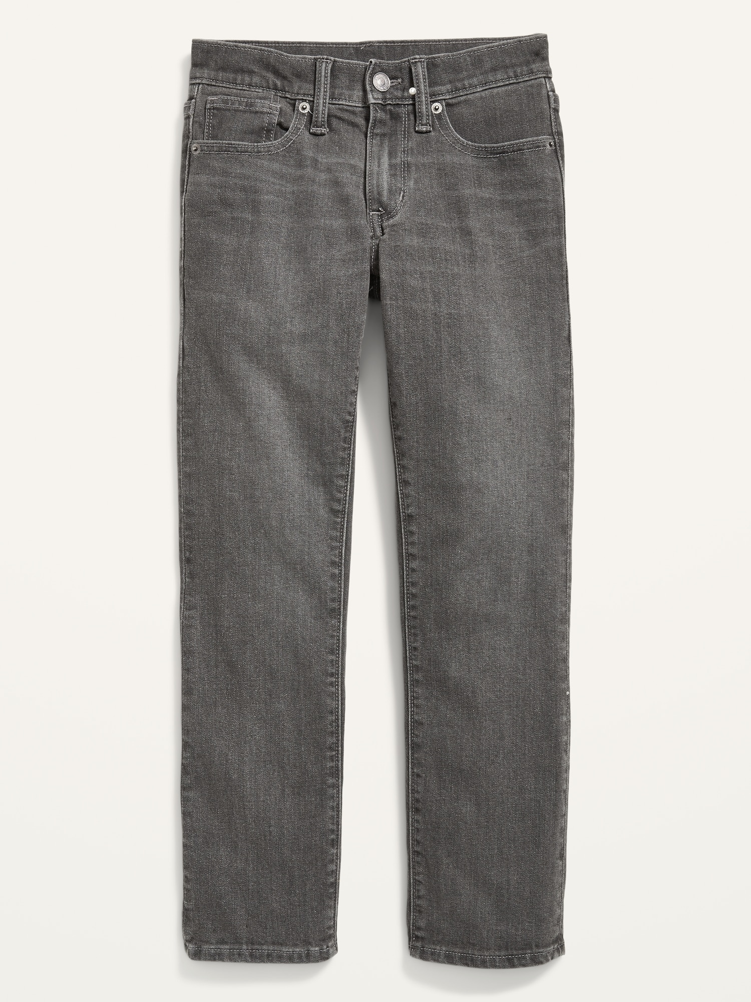 Straight Built-In Flex Gray Jeans | Old Navy