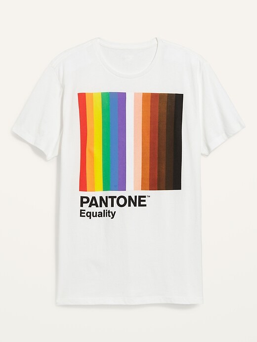 Old Navy Pantone&#153 "Equality" Gender-Neutral Graphic Tee for Adults. 1