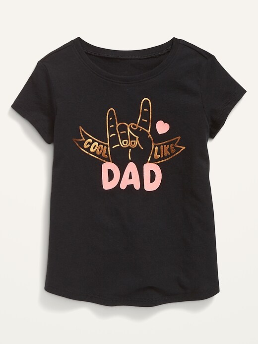 View large product image 1 of 1. Unisex Graphic Crew-Neck T-Shirt for Toddler