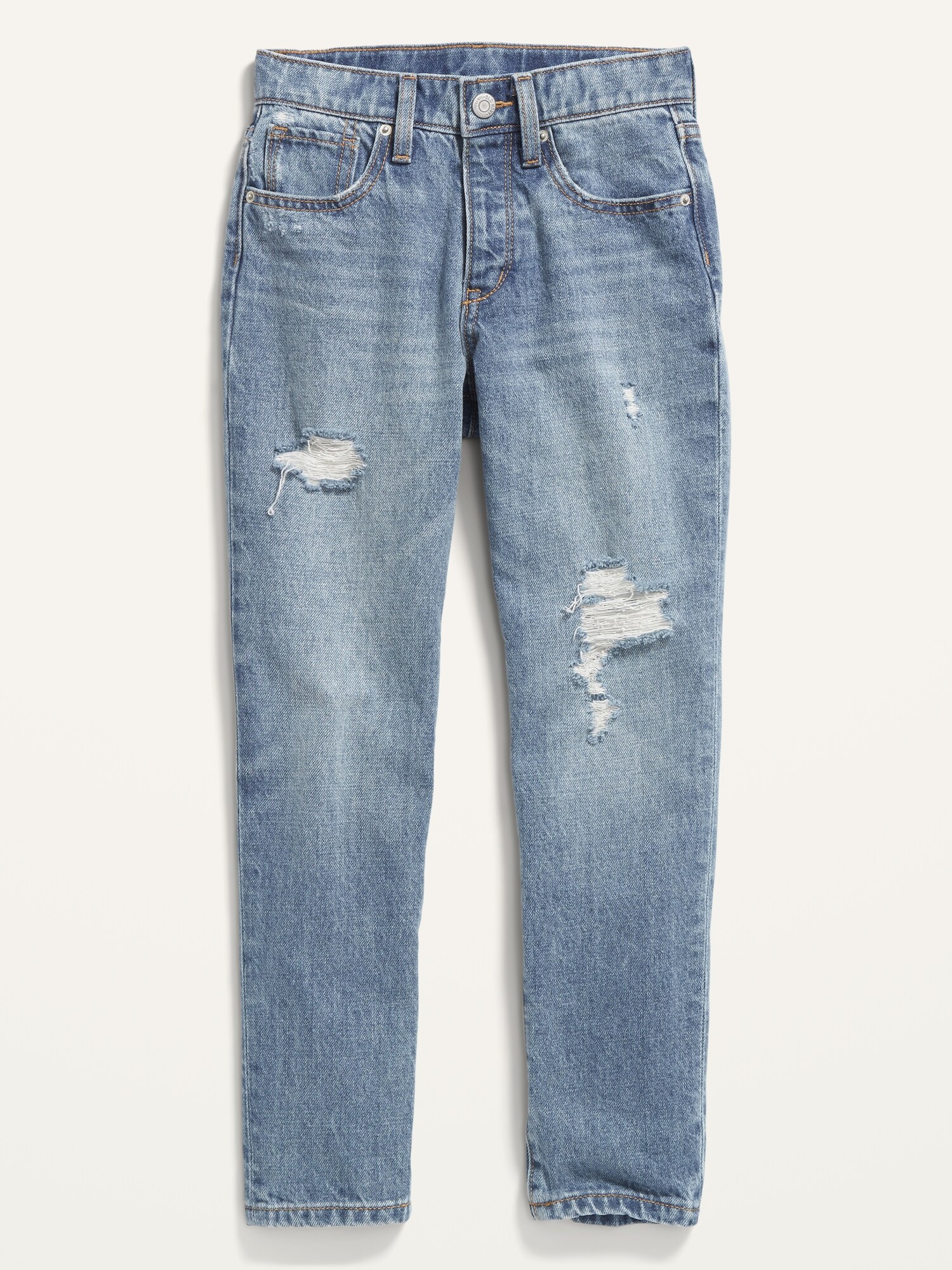 HighWaisted O.G. Straight BuiltIn Tough ButtonFly NonStretch Jeans