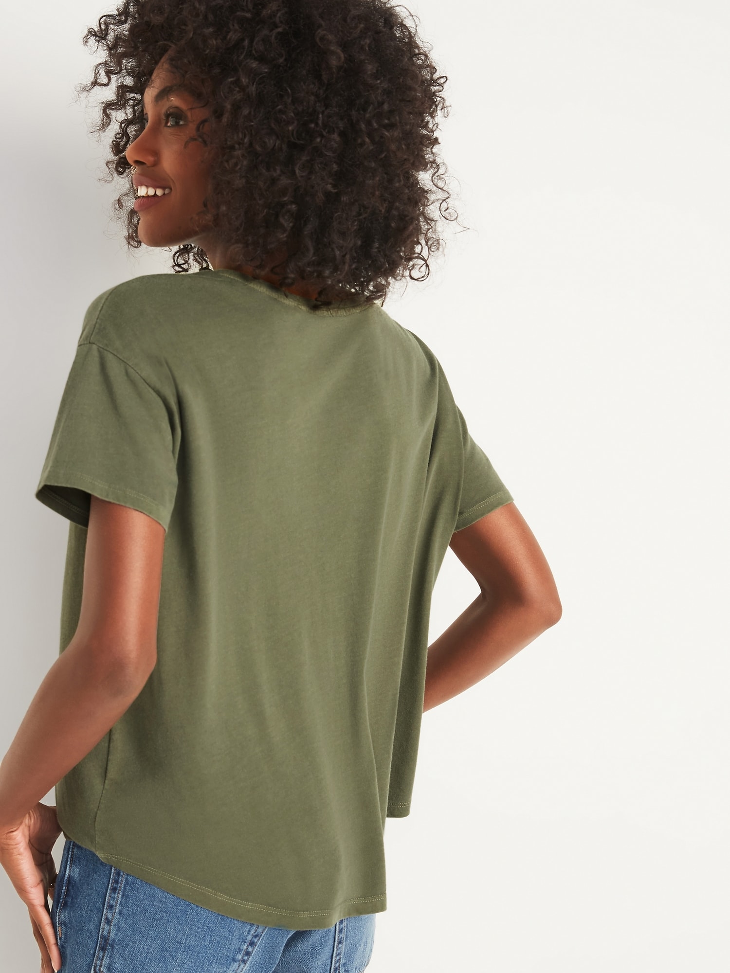 Loose Specially Dyed Easy Tee for Women | Old Navy
