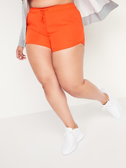 View large product image 1 of 1. Plus-Size Run Shorts - 3.5-inch inseam