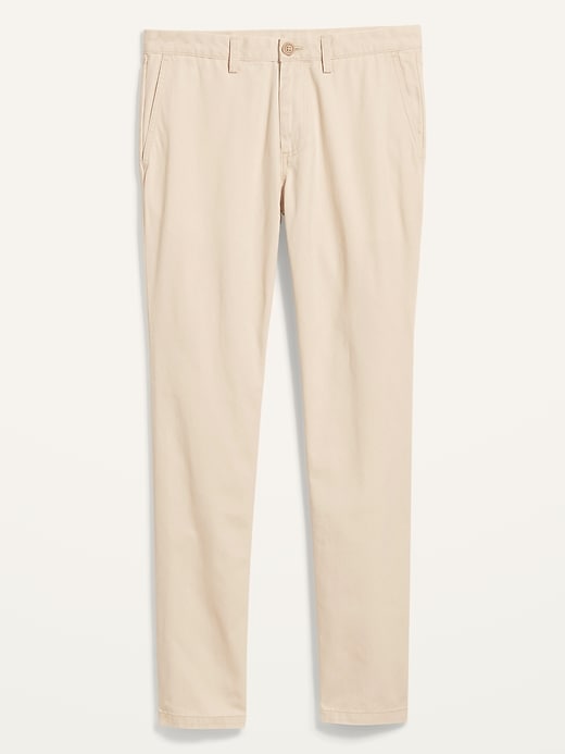 View large product image 2 of 2. Slim Uniform Non-Stretch Chino Pants for Men