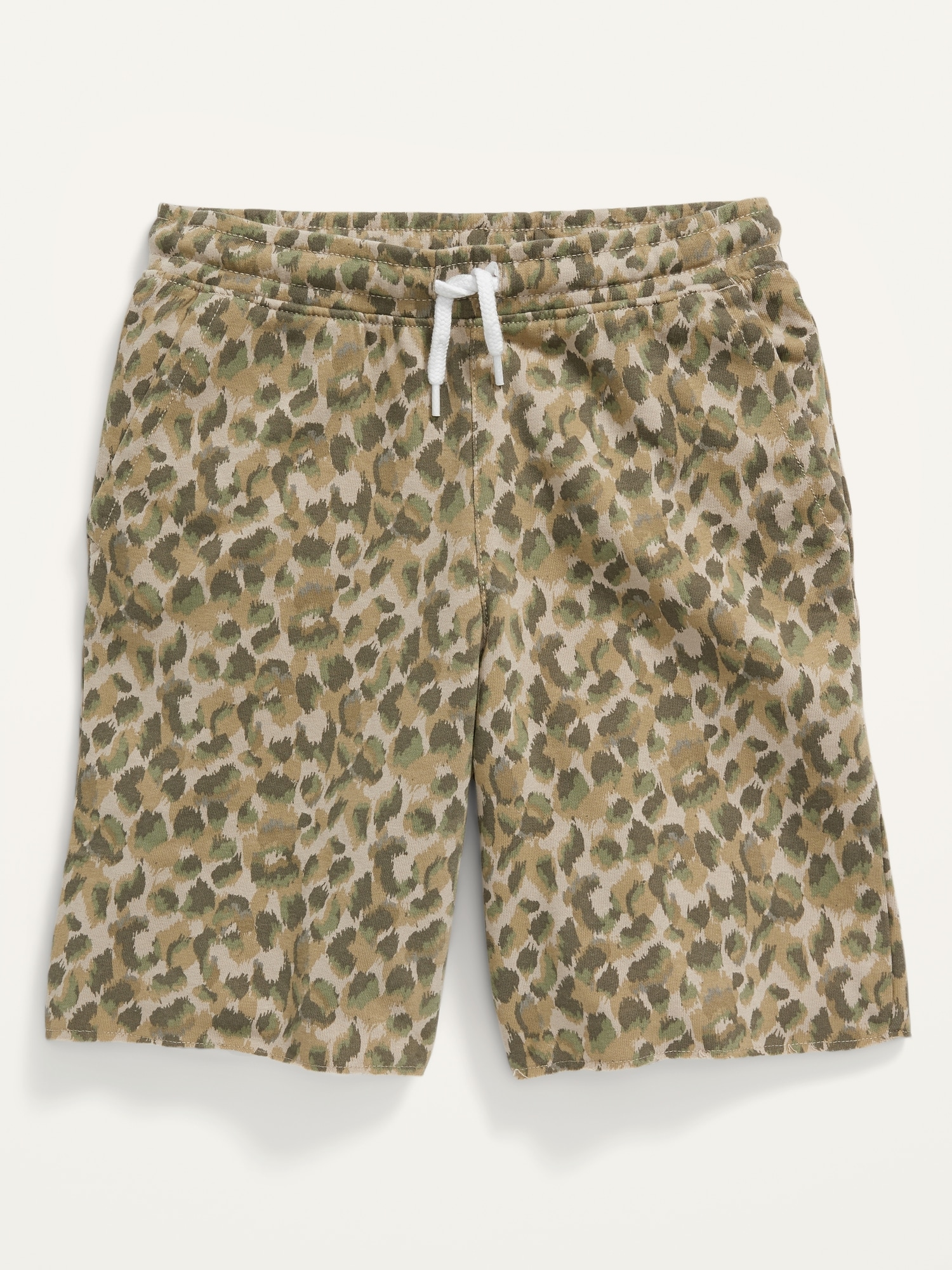 Gender-Neutral French Terry Cut-Off Shorts for Kids