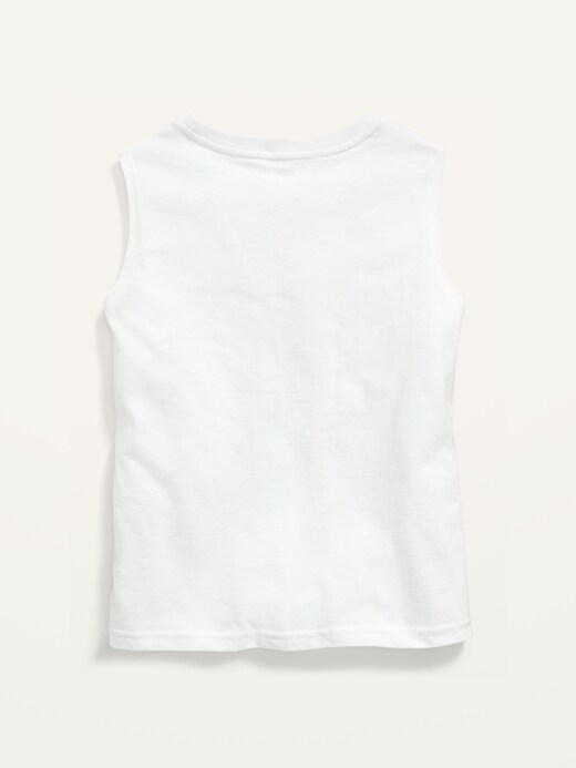 View large product image 2 of 2. Space Jam&#153 Gender-Neutral Sleeveless Graphic T-Shirt for Kids