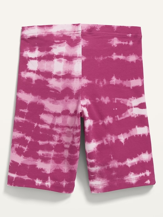 View large product image 2 of 2. Built-In Tough Jersey-Knit Long Biker Shorts for Girls