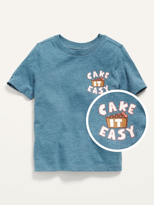 View large product image 1 of 2. Vintage Unisex Short-Sleeve Graphic T-Shirt for Toddler