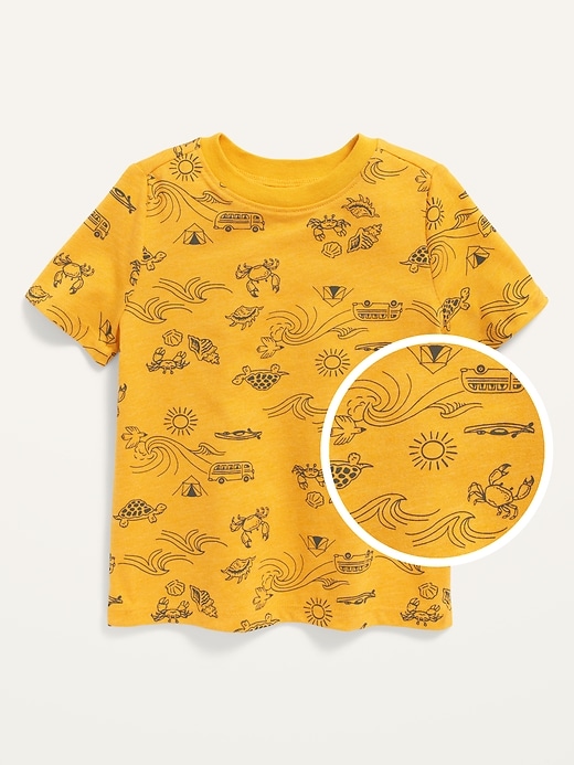 View large product image 1 of 1. Vintage Unisex Short-Sleeve Printed T-Shirt for Toddler