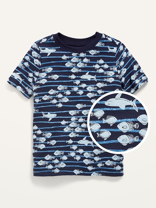 View large product image 1 of 2. Vintage Unisex Short-Sleeve Printed T-Shirt for Toddler