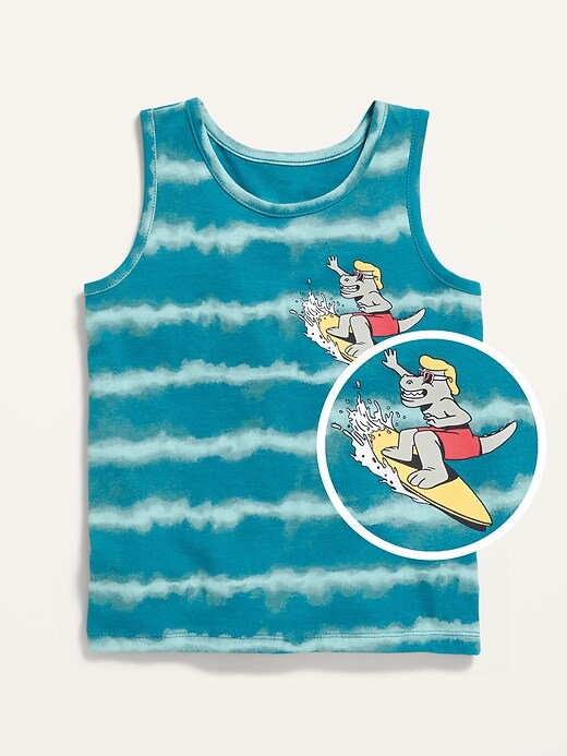 View large product image 1 of 2. Graphic Tank Top for Toddler Boys