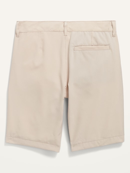 View large product image 2 of 2. Dry-Quick Tech Flat-Front Shorts For Boys