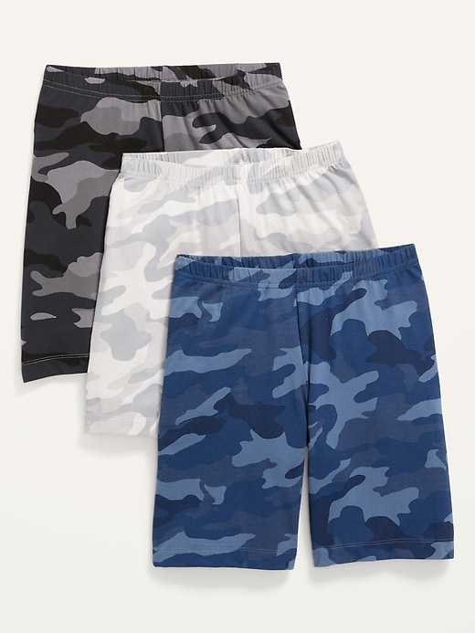 Old Navy 3-Pack High-Waisted Jersey Bike Shorts For Women --- 7-Inch Inseam. 1