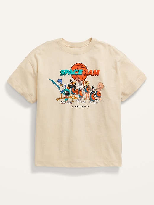 View large product image 1 of 1. Space Jam A New Legacy&#153 Oversized Gender-Neutral Graphic T-Shirt For Kids