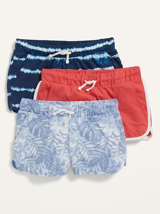View large product image 1 of 2. Dolphin-Hem Cheer Shorts 3-Pack for Girls