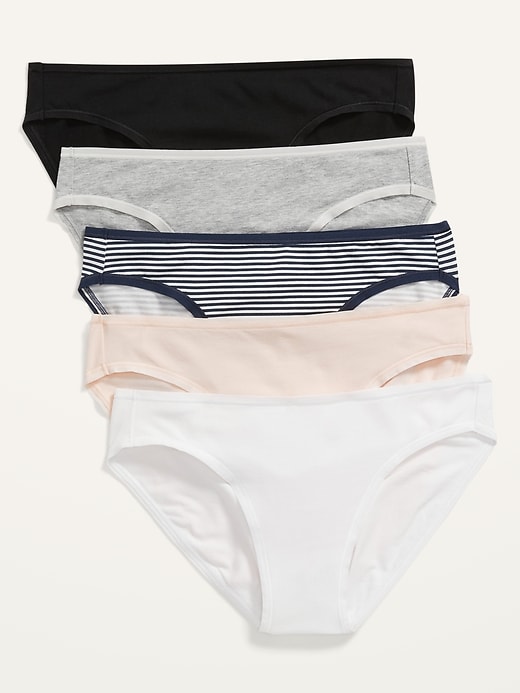 Old Navy - Jersey Bikini Underwear 5-Pack for Women