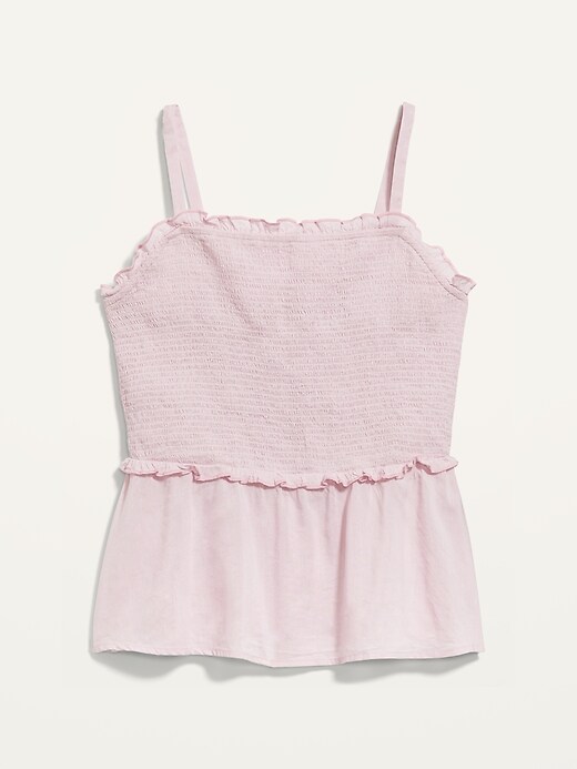 Image number 4 showing, Smocked Ruffle Cami Top for Women