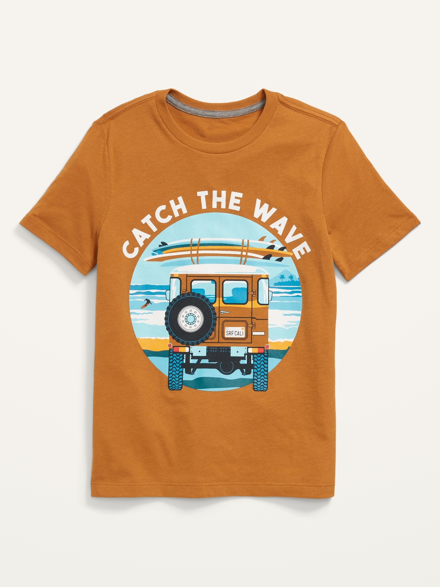 Graphic Short-sleeve T-shirt For Boys 