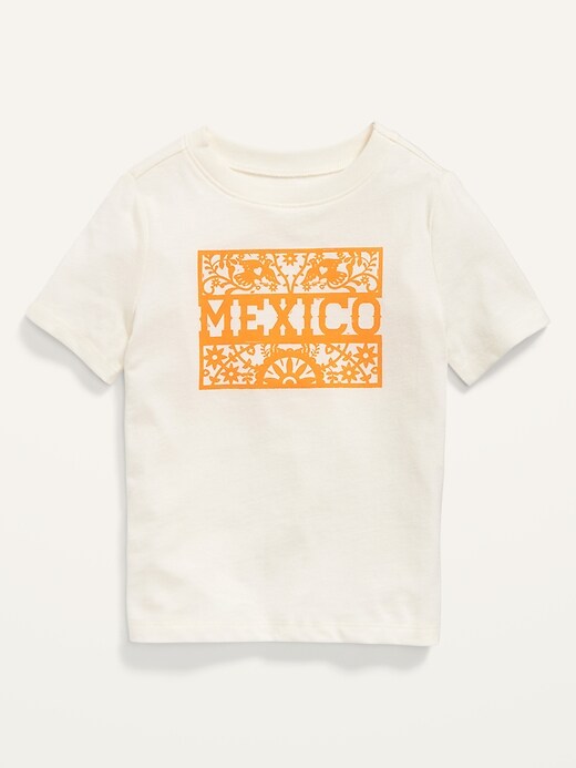 View large product image 1 of 2. Unisex México Matching Graphic T-Shirt for Toddler