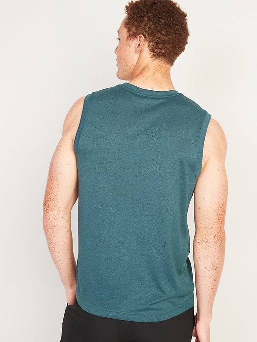 Image number 6 showing, Go-Dry Cool Odor-Control Core Tank Top for Men