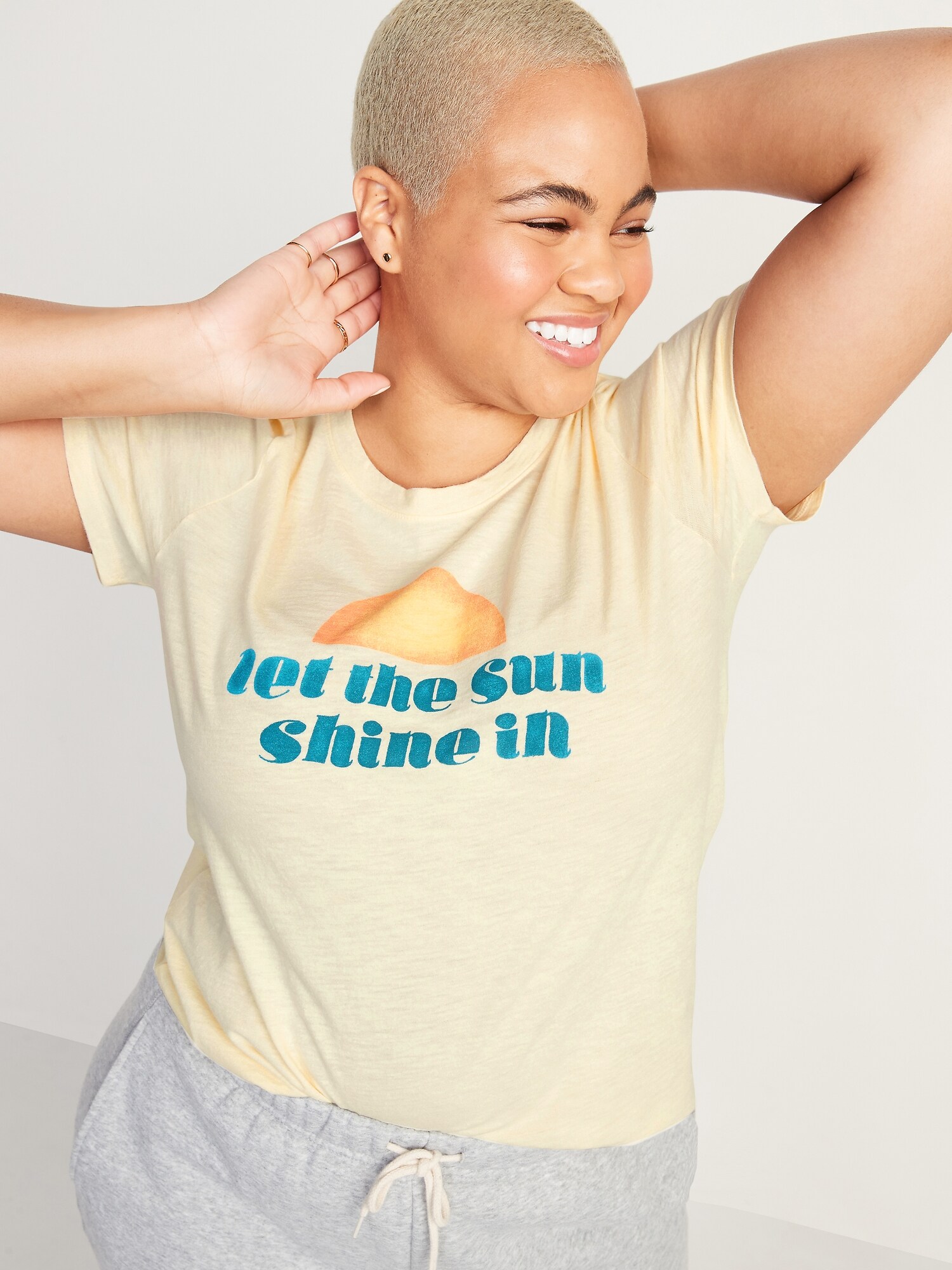 EveryWear Graphic Short-Sleeve T-Shirt for Women