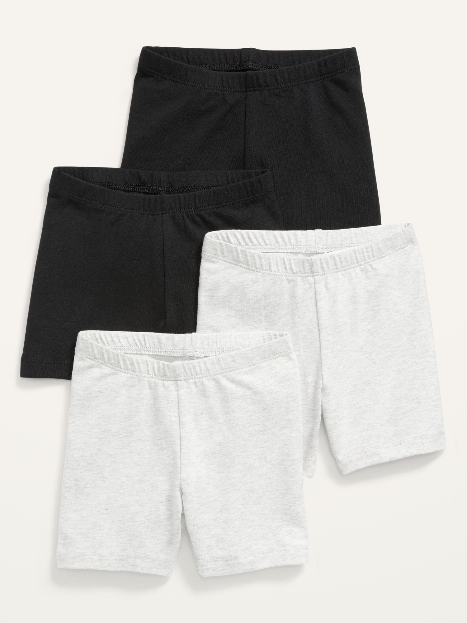 old navy black biker shorts