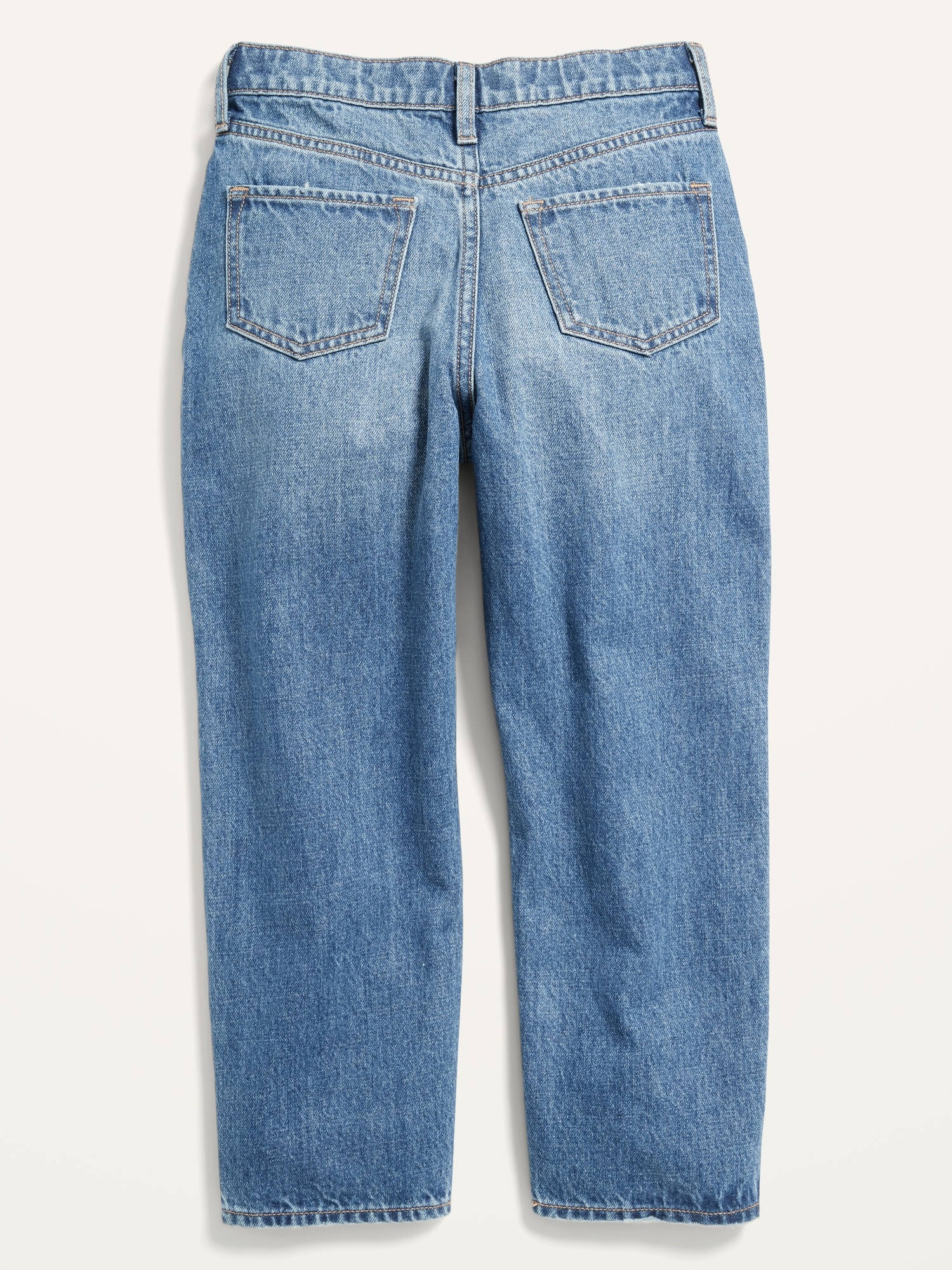 straight light wash jeans