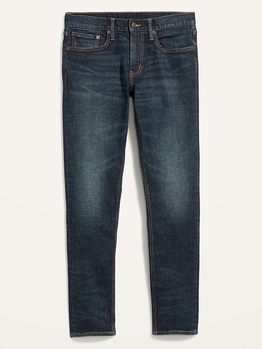 Image number 4 showing, Skinny Built-In Flex Dark-Wash Jeans