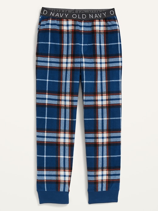 View large product image 1 of 2. Microfleece Pajama Jogger Pants for Boys