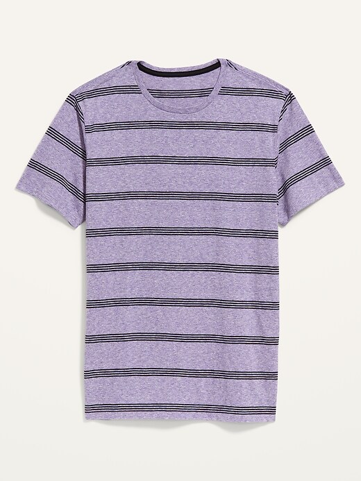 Image number 4 showing, Soft-Washed Striped Crew-Neck T-Shirt