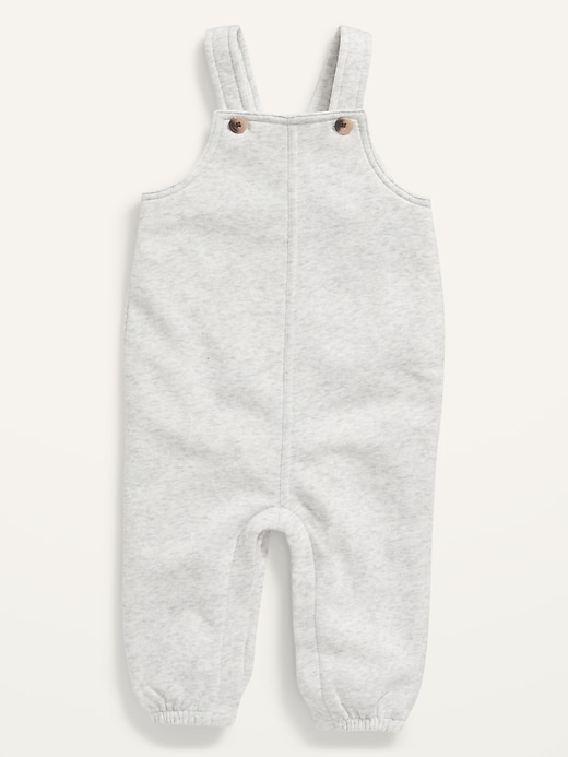 View large product image 1 of 2. Unisex Fleece Overalls for Baby