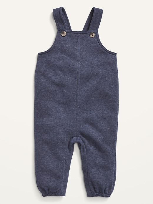 View large product image 1 of 2. Unisex Fleece Overalls for Baby