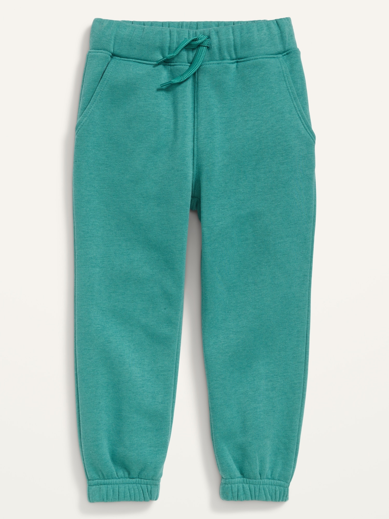Old Navy Unisex Cinched-Hem Sweatpants for Toddlers green. 1