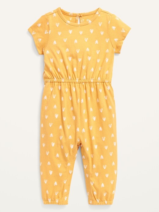 ShortSleeve Jersey Jumpsuit for Baby Old Navy