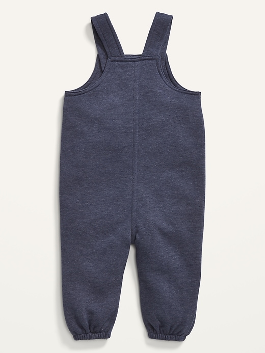 View large product image 2 of 2. Unisex Fleece Overalls for Baby