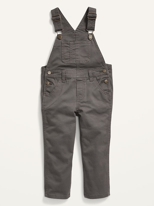 Old Navy Pop-Color Twill Overalls for Toddler Boys. 1