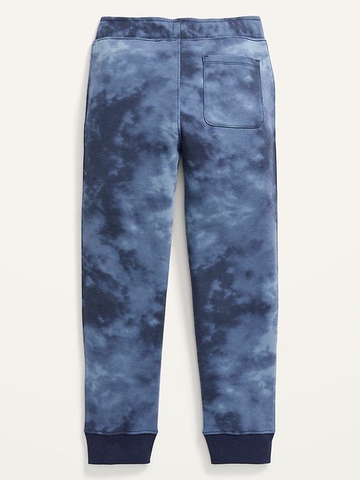 View large product image 2 of 3. Belted Tie-Dye Zip-Pocket Jogger Sweatpants For Boys