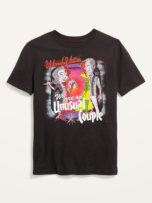 View large product image 1 of 1. Marvel Studios&#153 Wandavision Gender-Neutral Graphic T-Shirt For Kids